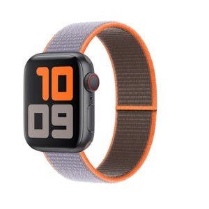 NEW[BAND] Orange-Gray Strap Loop For Apple Watch